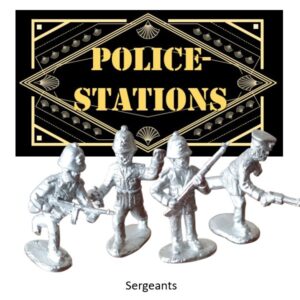 Miniaturenset Police Sergeants