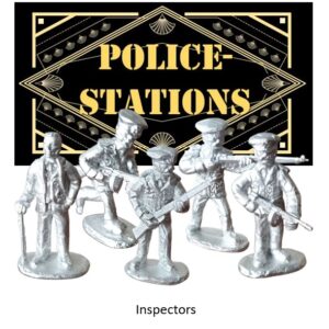 Miniaturenset Police Inspectors