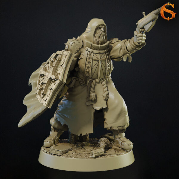 Lieutenant with Pistol and Shield 15