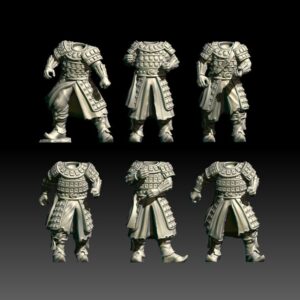 Spear Warrior Poses