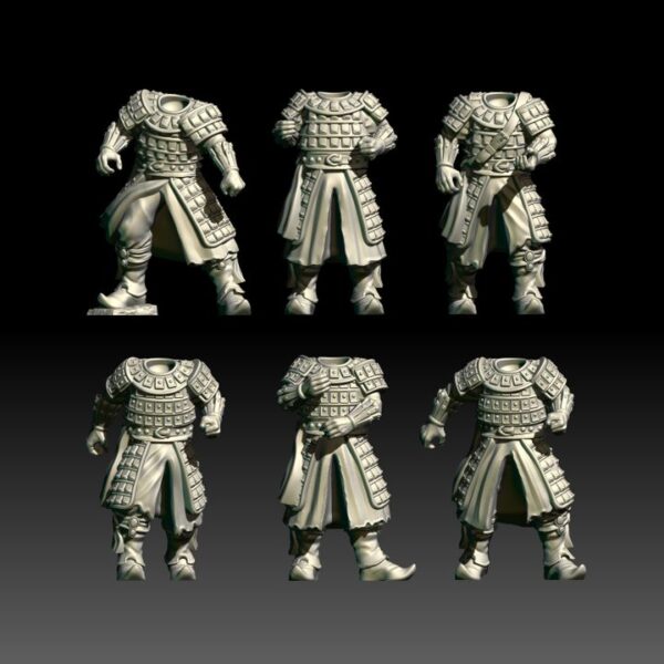 Spear Warrior Poses