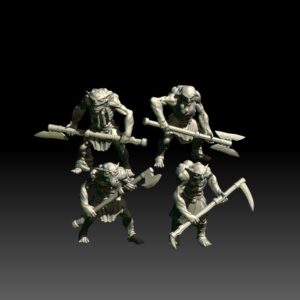 Wild Troglodites Two handed Weapons