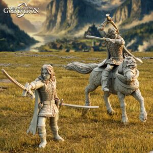 Wulfrik On Foot and Mounted