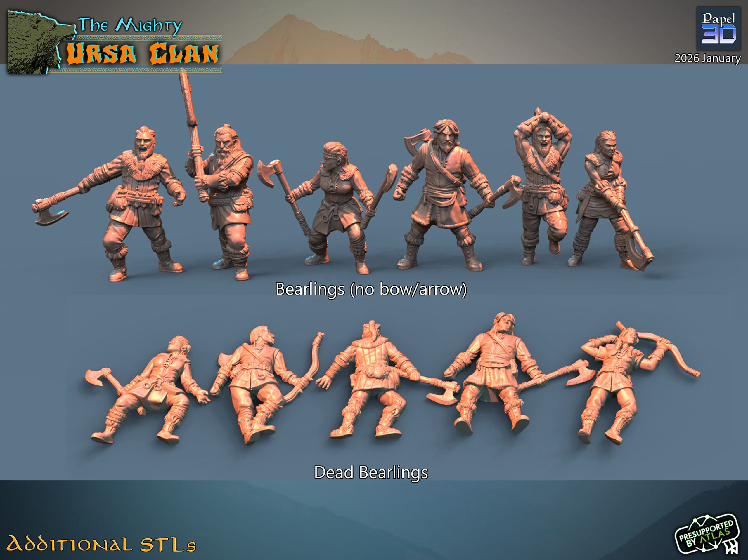 MaleBearlings nobow/arrows