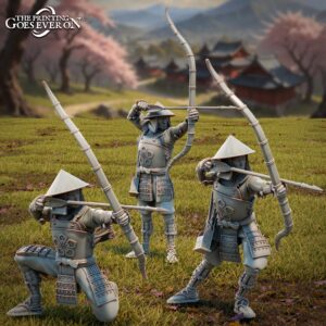 3 Ashigaru Bowmen