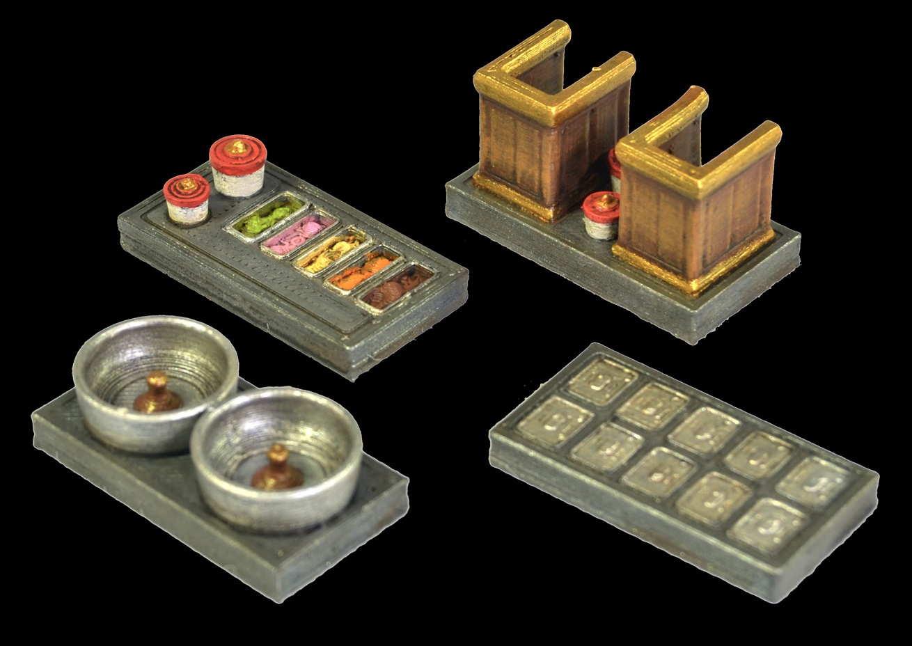 Verkaufswagen Nahaufnahme unbemalt – Mines & Dragons