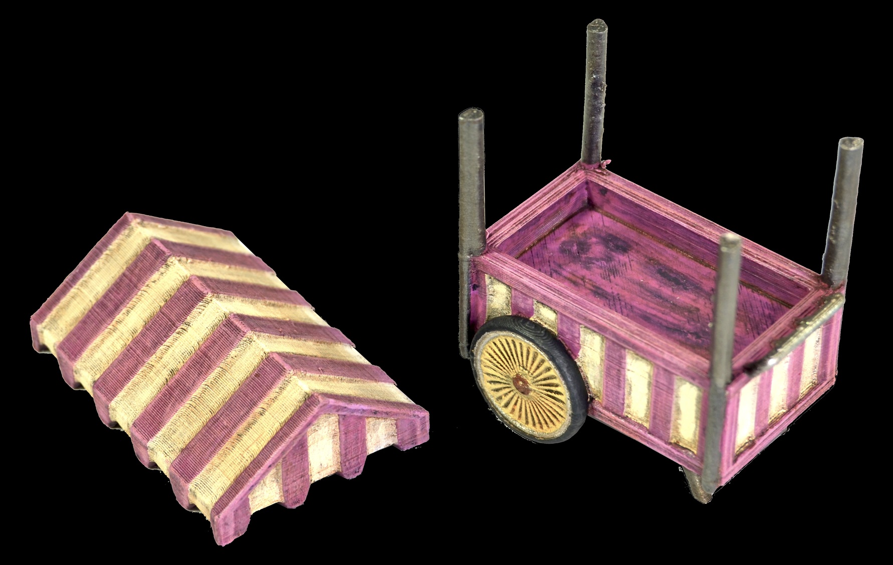 Verkaufswagen Rummelplatz Terrain 28/32mm PLA – Dani Amengual bei Mines & Dragons