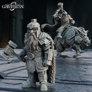 Dorin Ironmark On Foot and Mounted