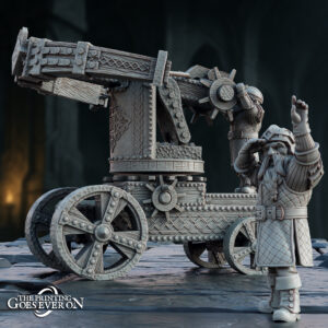 Dwarven Ballista with siege crew