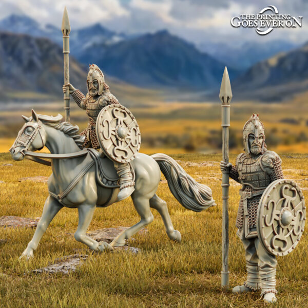 Eowar The Bold On Foot and Mounted
