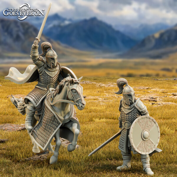 Eredhelm On Foot and Mounted