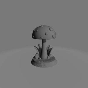 Glimmer Hollow Cap Mushroom