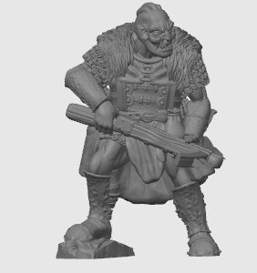 Half Orc Hero Crossbowman