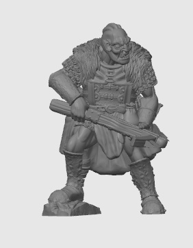 Half Orc Hero Crossbowman