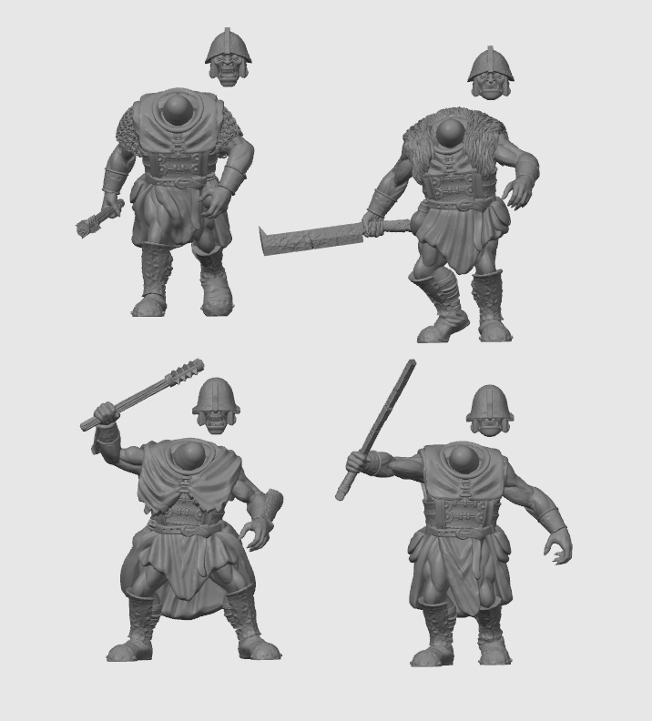 Half Orc Scout A - D