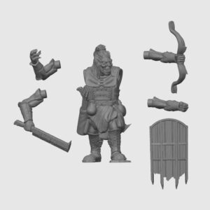 Half Orc Scout Hero Captain