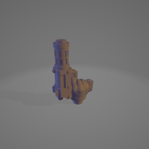 Space Orcs Pistol Hands Right 4