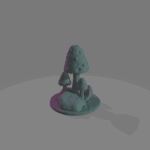 Towercap Cluster Mushroom