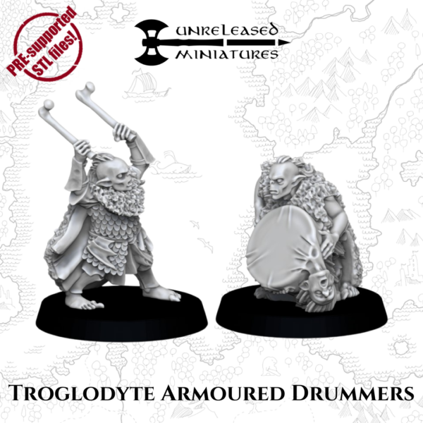 Troglodyte Armoured Drummers