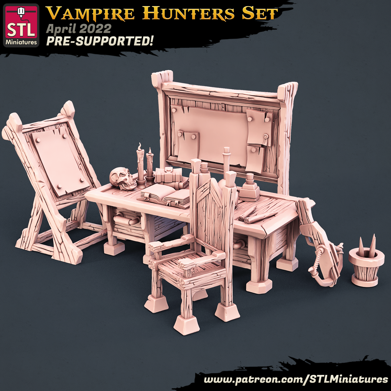 Vampire Hunters Desk