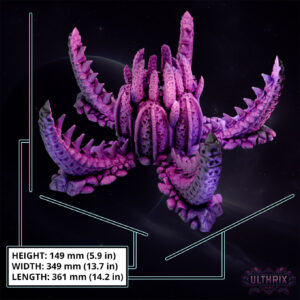Alien Hive Terrain Set 28/32mm PLA Tabletop Gelände – Elderforge Games bei Mines & Dragons