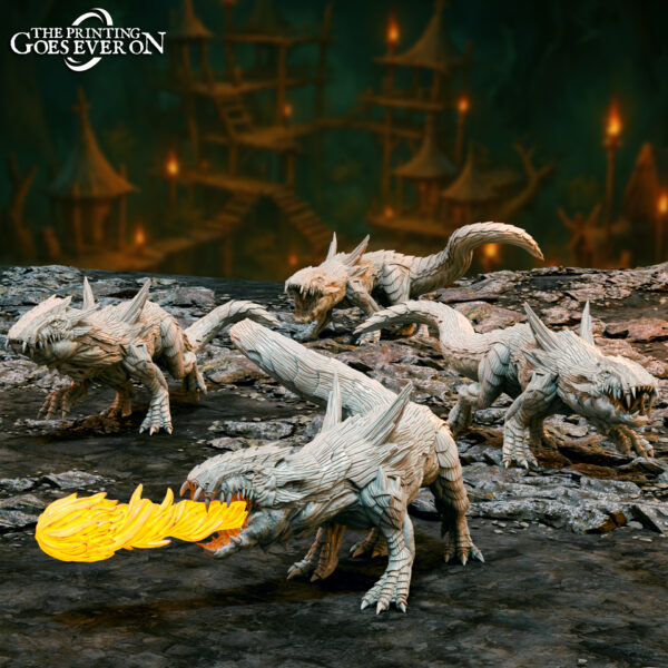 Flaming Drakes