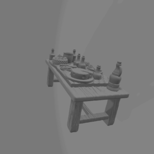 Halfling Mannor Table