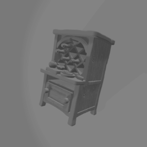 Halfling Mannor Wine Cabinet