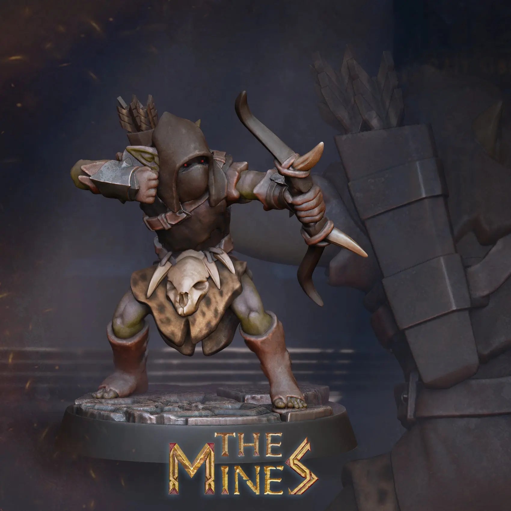 Goblin Bogenschütze Kickstarter The Mines