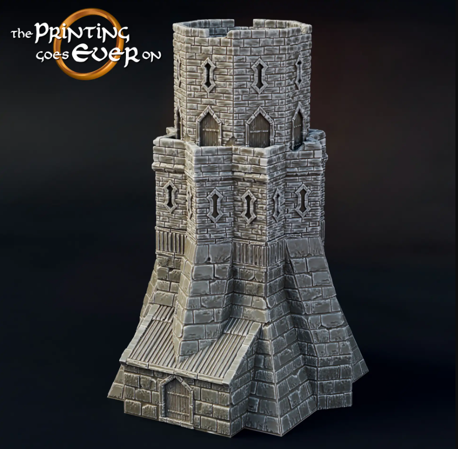 Großer Turm von Tor Mislar - die dunkle Stadt