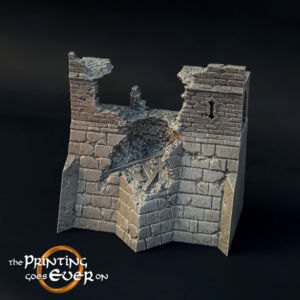 Mauer zerstört von Tor Mislar - die dunkle Stadt (Version 2)