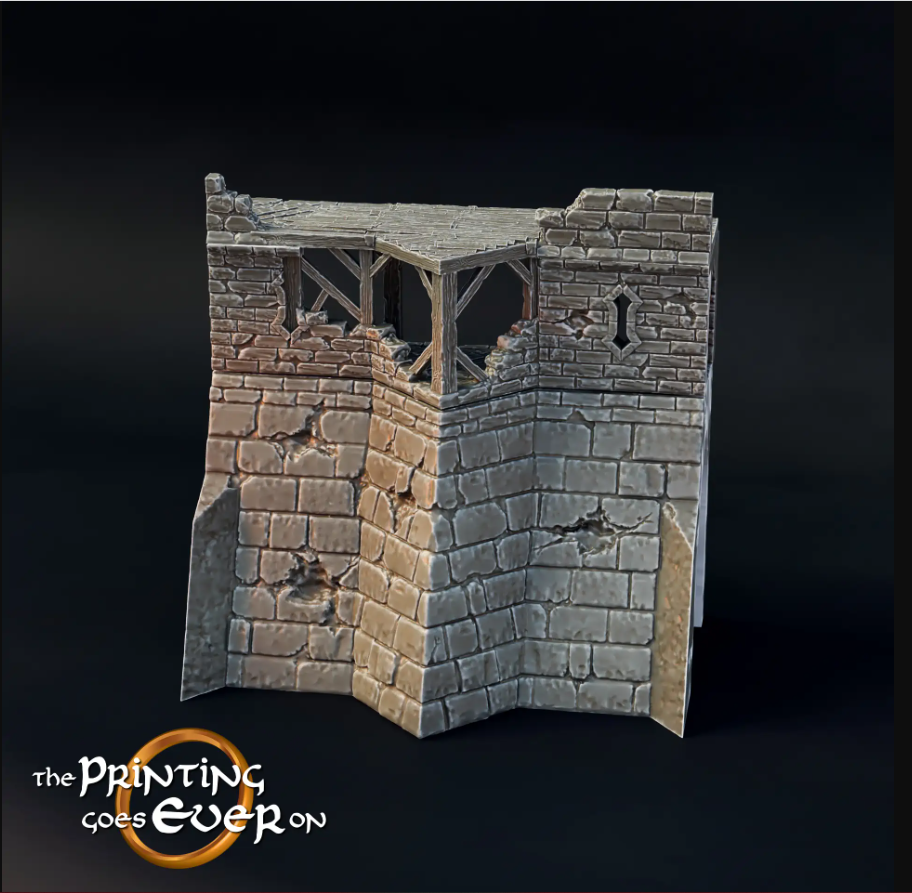 Mauer zerstört von Tor Mislar - die dunkle Stadt (Version 1)