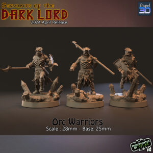 3 Orc Fighters