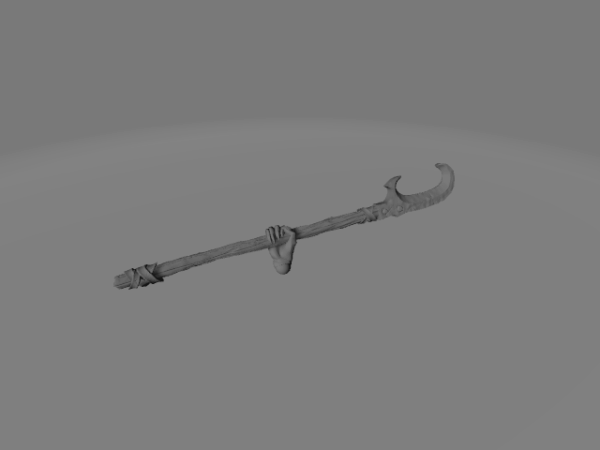 Polearm A Onehanded