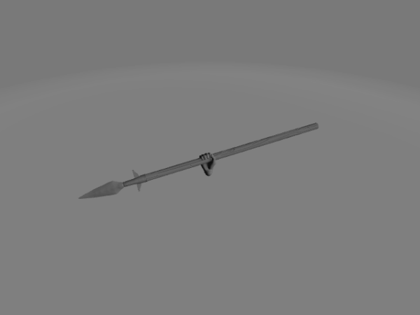Spear B Onehanded Down 1