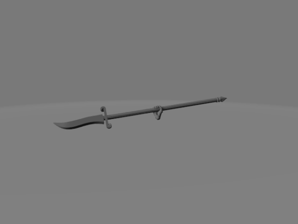 Spear B Onehanded Down