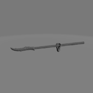 Spear D Onehanded Down