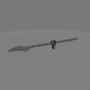 Spear E Onehanded Down