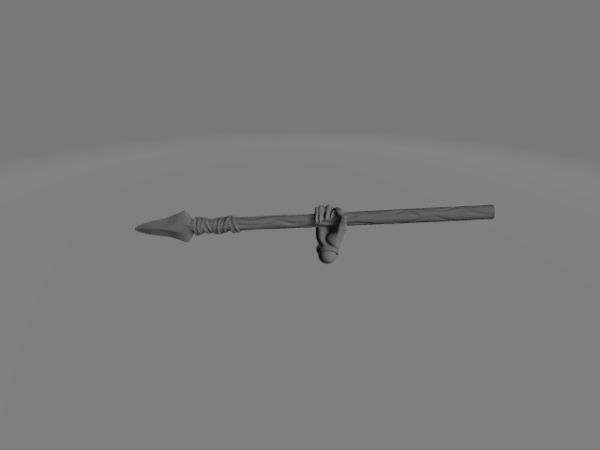 Spear F Onehanded Down